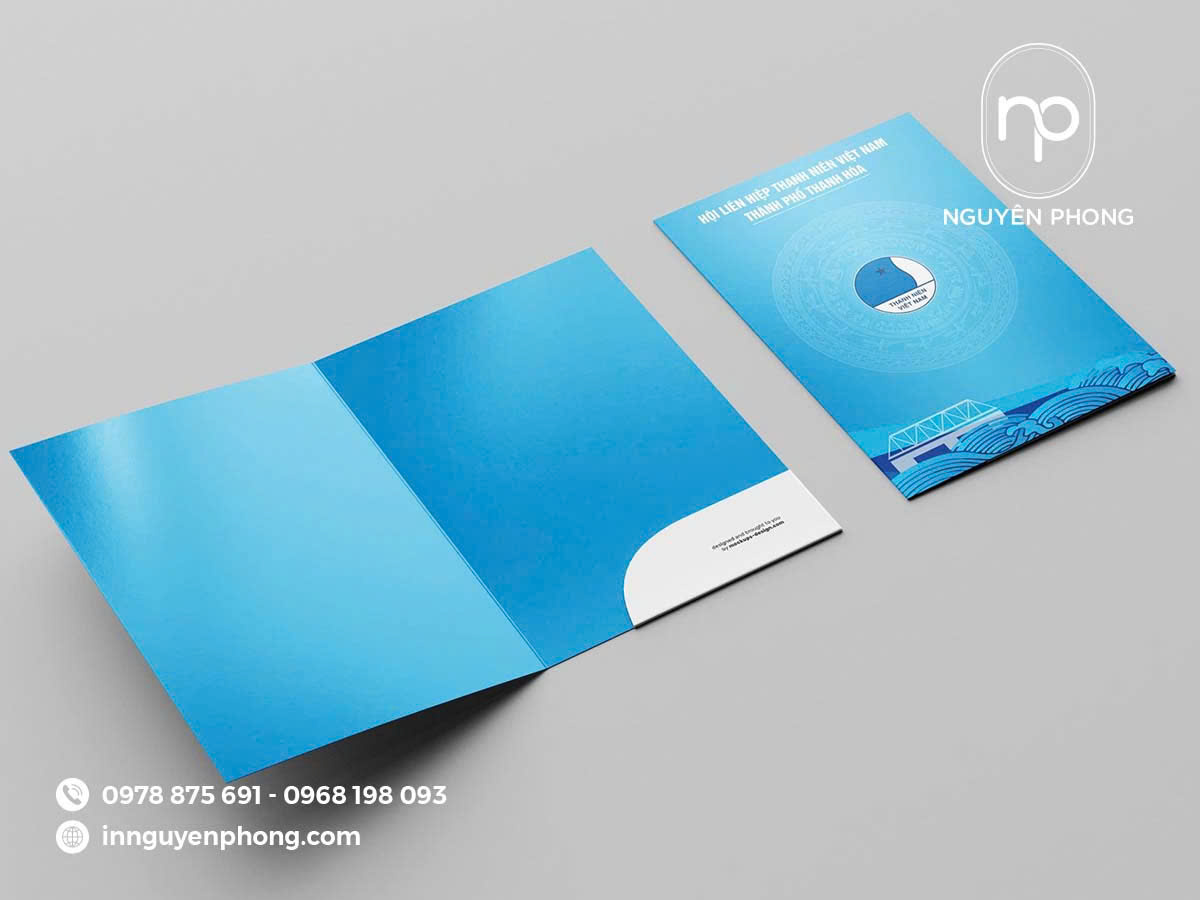 In kẹp file màu sắc bắt mắt